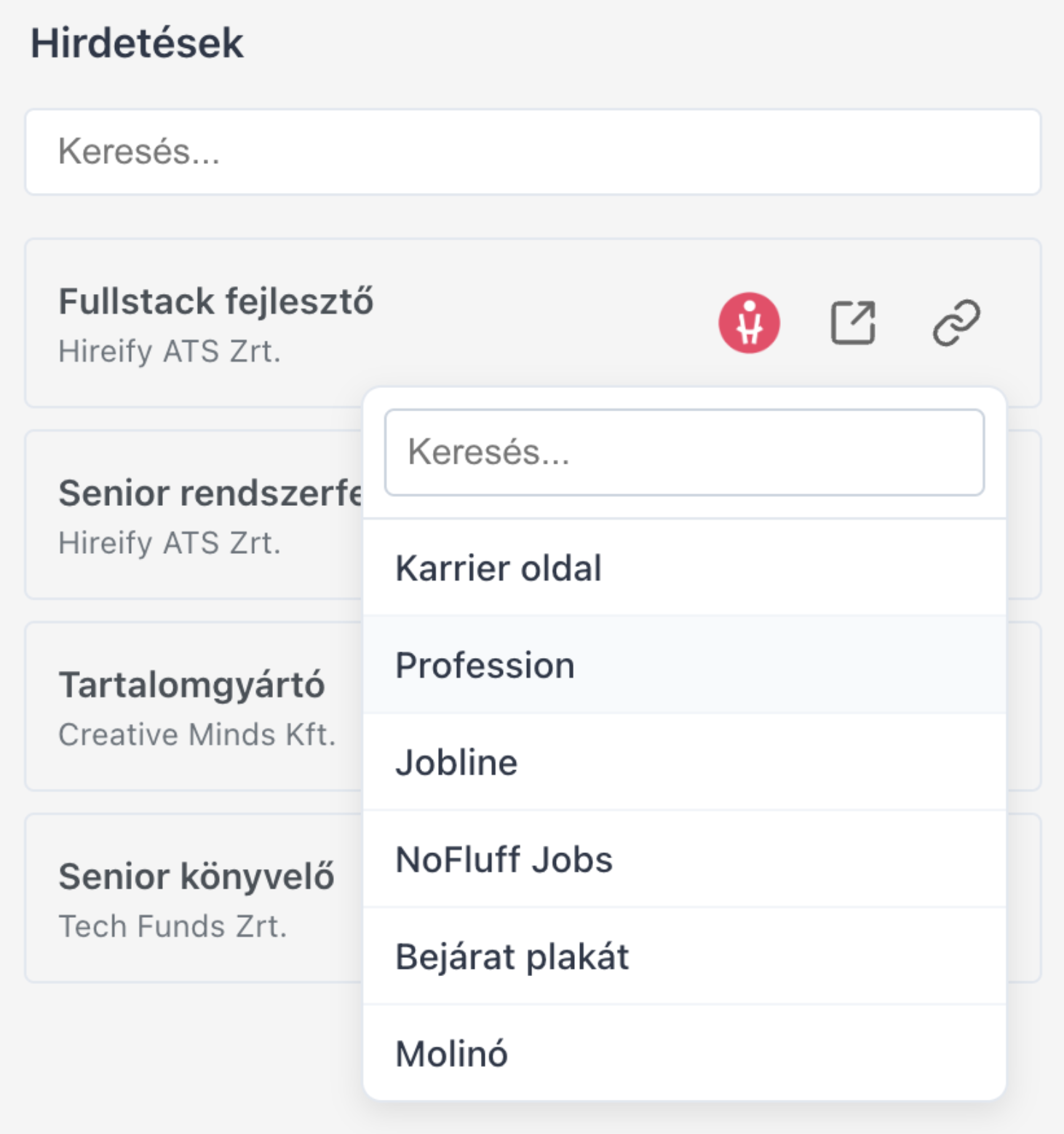 Jelölt-forráskövetés